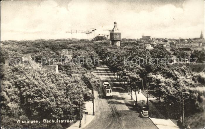 Vlissingen Badhuisstraat Strassenbahn Turm