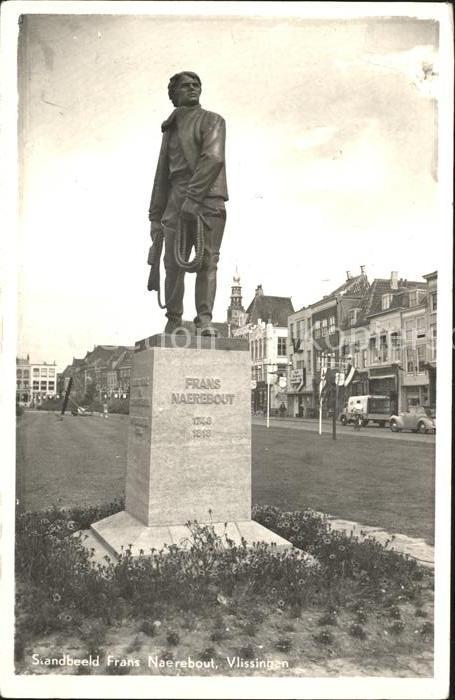 Vlissingen Standbeeld Frans Naerebout Denkmal Statue