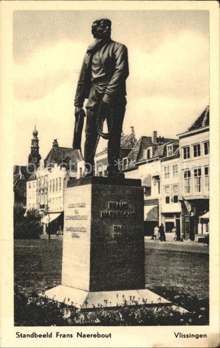 Vlissingen Standbeeld Frans Naerebout Denkmal Stat