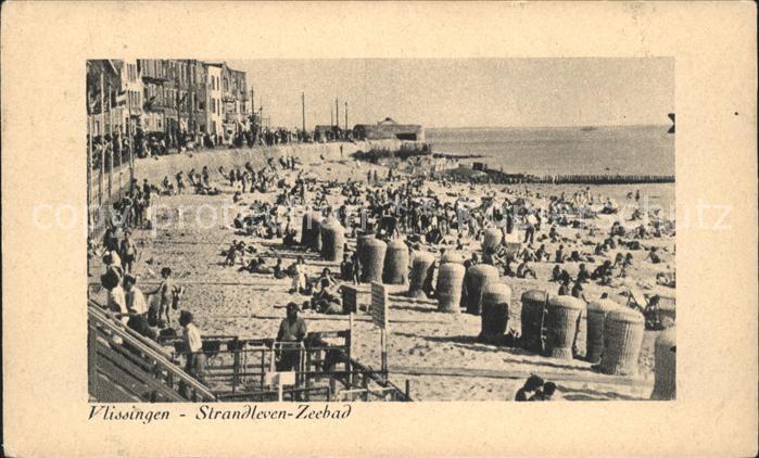 Vlissingen Strandleven Zeebad