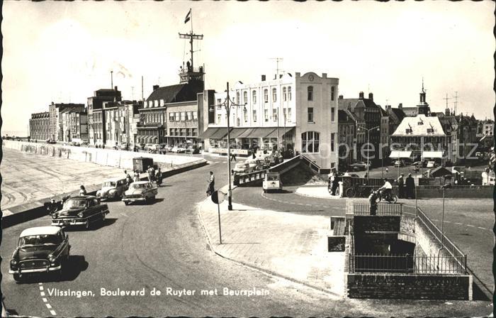 Vlissingen Boulevard de Ruyter met Beursplein