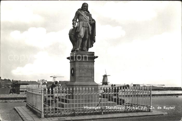 Vlissingen Standbeeld Michiel de Ruyter Denkmal St