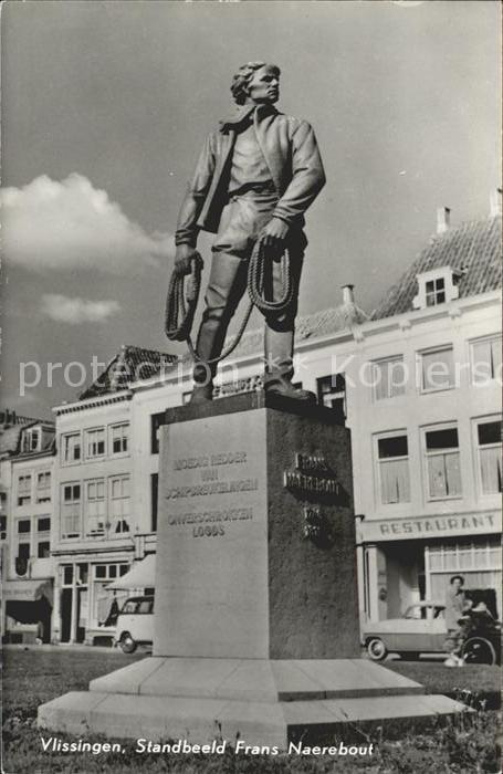 Vlissingen Standbeeld Frans Naerebout Denkmal Stat
