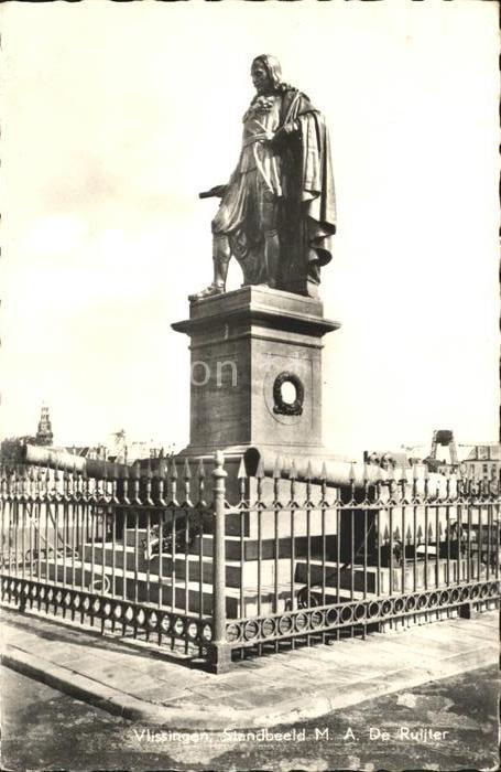 Vlissingen Standbeeld Michiel de Ruyter Denkmal Statue