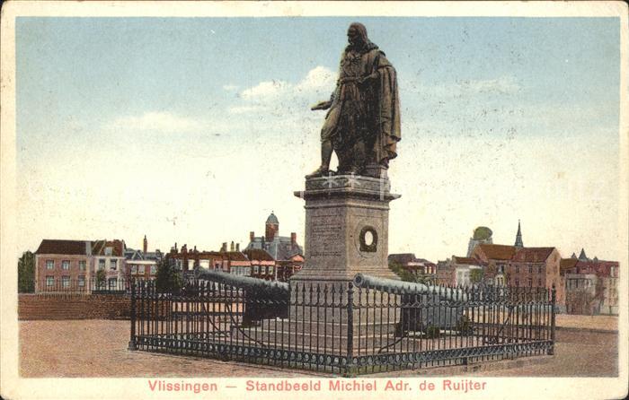 Vlissingen Standbeeld Michiel de Ruijter Denkmal S