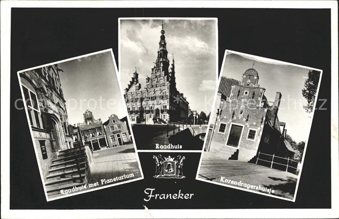 Franeker Raadhuis Planetarium Korendragershuisje