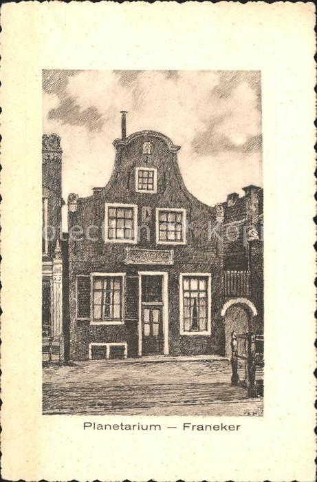 Franeker Planetarium Kuenstlerkarte