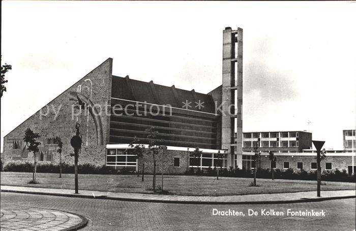 Drachten De Kolken Fonteinkerk Kirche