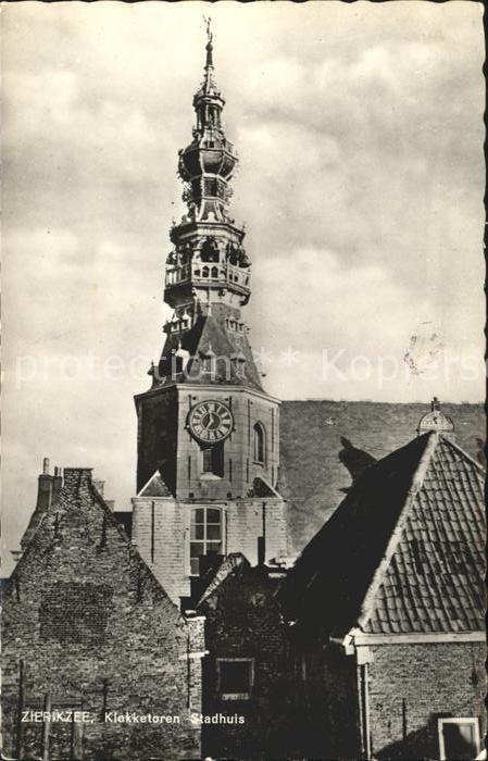 Zierikzee Klokketoren Stadhuis Glockenturm Rathaus