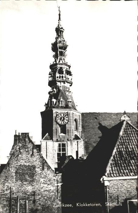 Zierikzee Klokketoren Stadthuis Glockenturm Rathaus