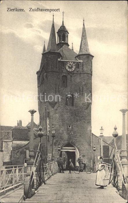 Zierikzee Zuidhavenpoort Zugbruecke