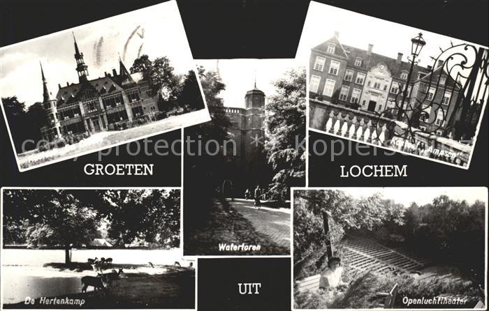 Lochem Kastel Watertoren Openluchttheater Hert