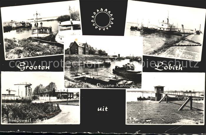 Lobith Rijngezicht Steiger Douane Kantoor Peilhuis Scheepswerf de Hoop