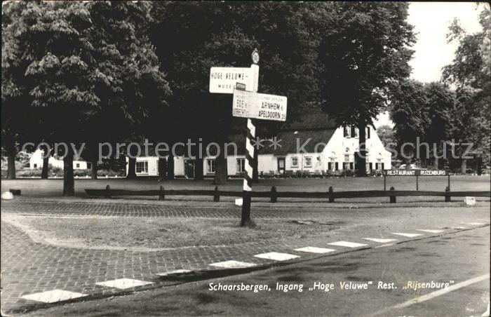 Schaarsbergen Ingang Hoge Veluwe Restaurant Rijsenburg