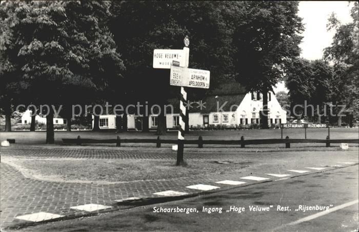 Schaarsbergen Ingang Hoge Veluwe Restaurant Rijsenburg