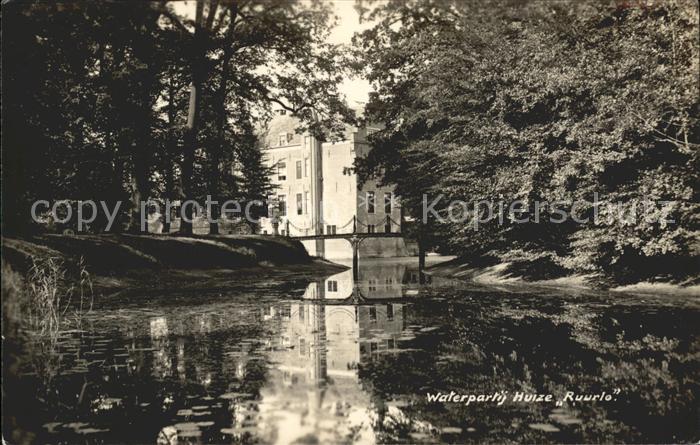 Ruurlo Reurle Waterpartij Huize Schloss