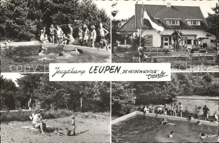 Otterlo Gelderland Jeugdkamp Leupen De Heidewachter Jugendcamp Schwimmbad