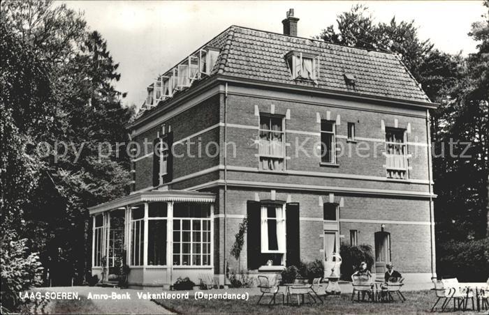 Laag Soeren Gelderland Amro Bank Vakantieoord Dependance