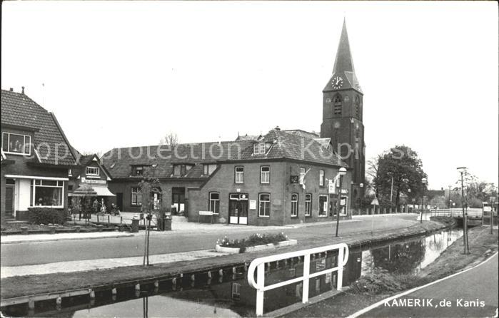 Kamerik Kanis Kerk Kirche Partie am Fluss