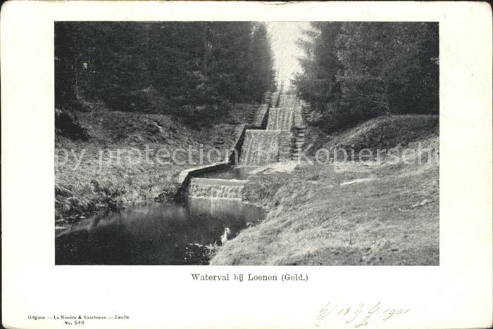 Loenen Waterval Wasserfall