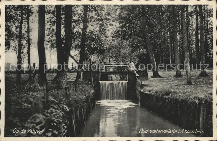 Loenen Oud watervalletje id bosschen Wasserfall