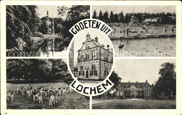 Lochem Huize de Cloese Natuurbad Stijgoord Gemeentehuis Hertenkamp Kasteel Ampse