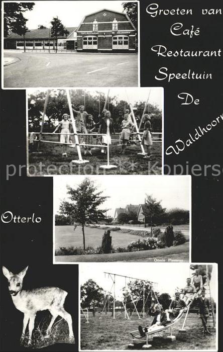 Otterlo Gelderland Cafe Restaurant Speeltuin De Waldhorn Kinderspielplatz Rehkit