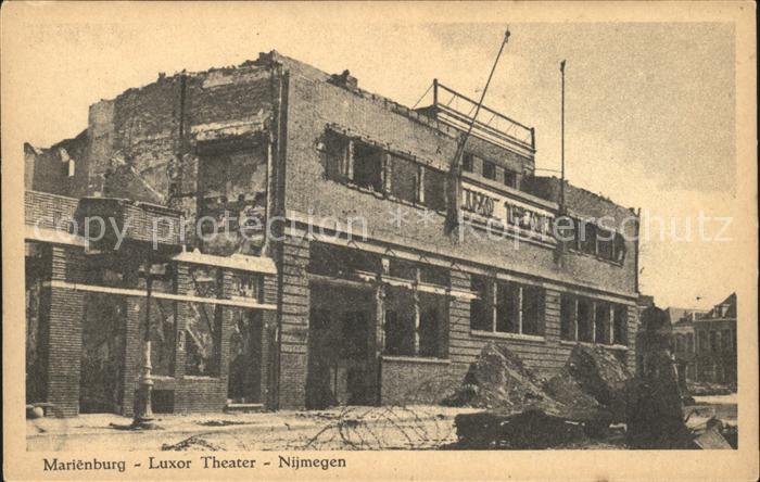 Nijmegen Marienburg Luxor Theater Ruine