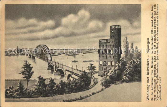 Nijmegen Waalbrug Belvedere