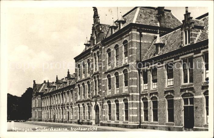Nijmegen Snijderskazerne frontaanzicht