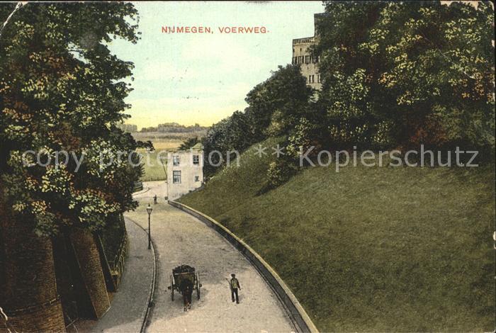 Nijmegen Voeweg Pferdekutsche