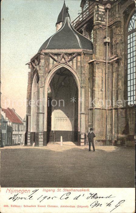 Nijmegen Ingang St. Stephanuskerk