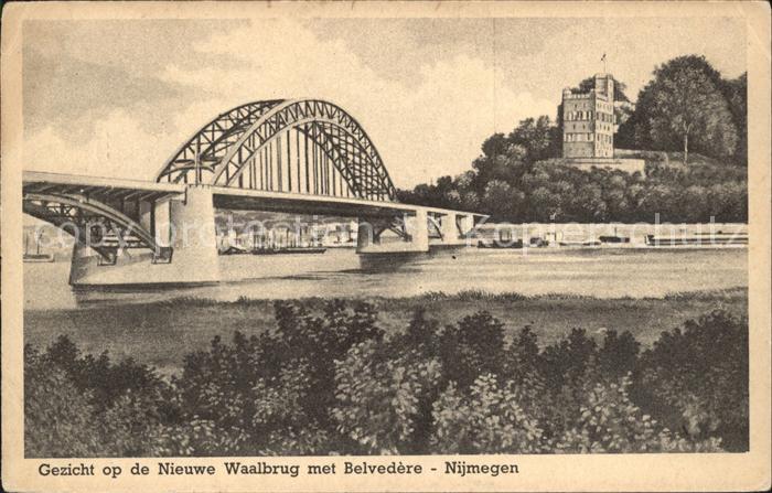 Nijmegen Nieuwe Waalbrug Belvedere