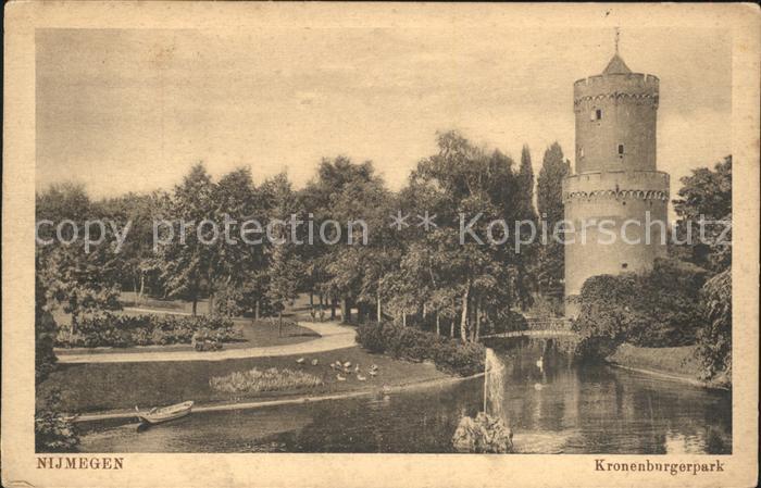 Nijmegen Kronenburgerpark Springbrunnen