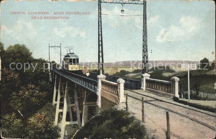 Nijmegen Omstr. Mool Nederland Brug Bergspoor Strassenbahn