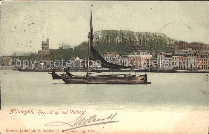 Nijmegen Valkhof Segelboot