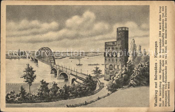 Nijmegen Waalbrug Belvedere