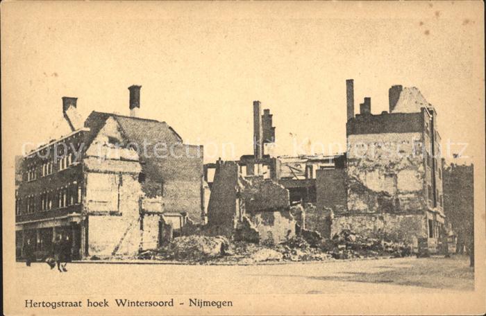 Nijmegen Hertogstraat hoek Wintersoord Ruine
