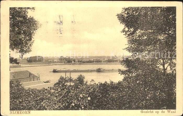 Nijmegen Waal Lastkahn