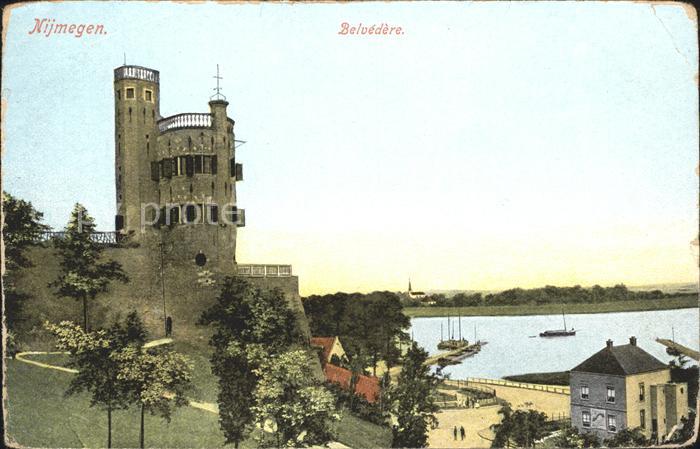 Nijmegen Belvedere Schiffe