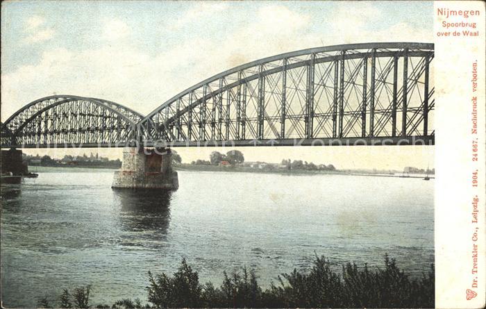 Nijmegen Spoorbrug Waal