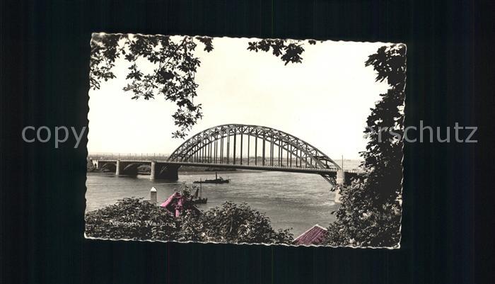 Nijmegen Waalbrug Dampfer
