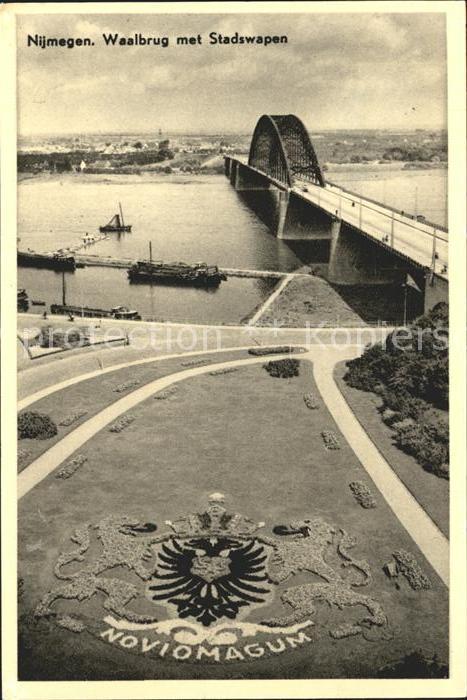 Nijmegen Waalbrug Stadswapen