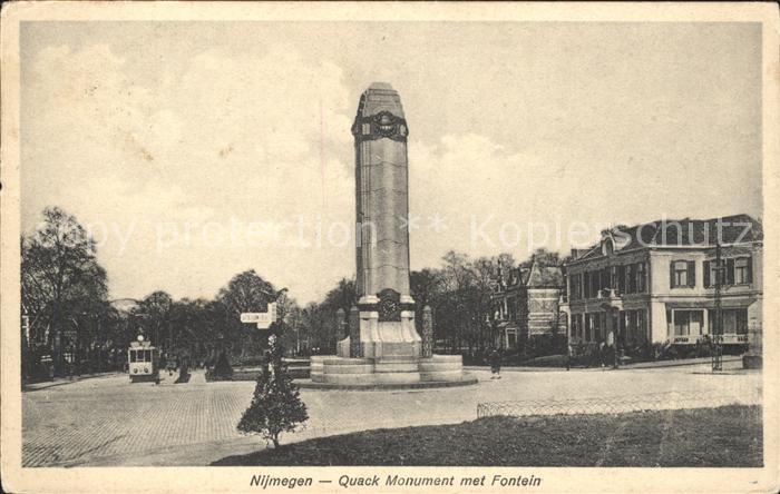 Nijmegen Quack Monument Fontein
