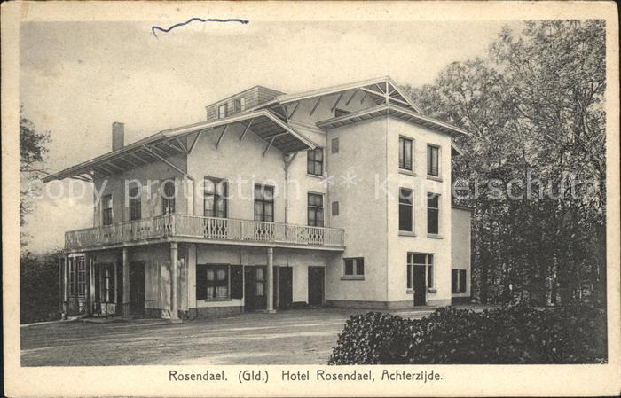 Rozendaal Gelderland Hotel Achterzijde