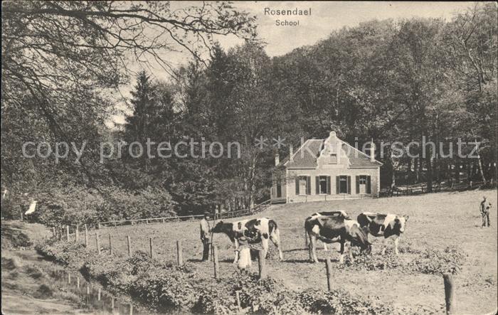 Rozendaal Gelderland School Kuehe