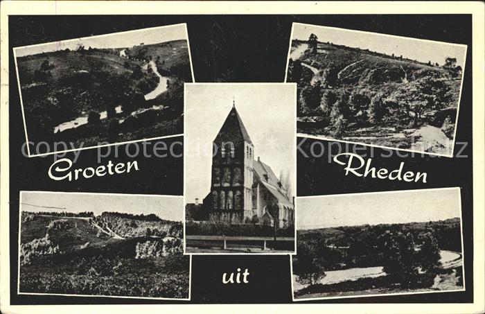 Rheden Gelderland Kirche Teilansichten