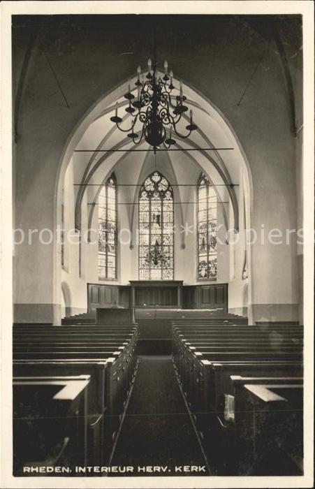 Rheden Gelderland Interieur Herv. Kerk