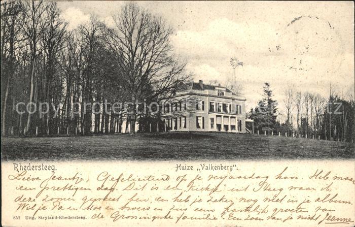Rheden Gelderland Rhendersteeg Huize Valkenberg