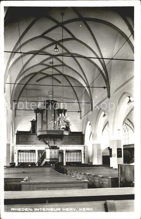 Rheden Gelderland Interieur Herv. Kerk
